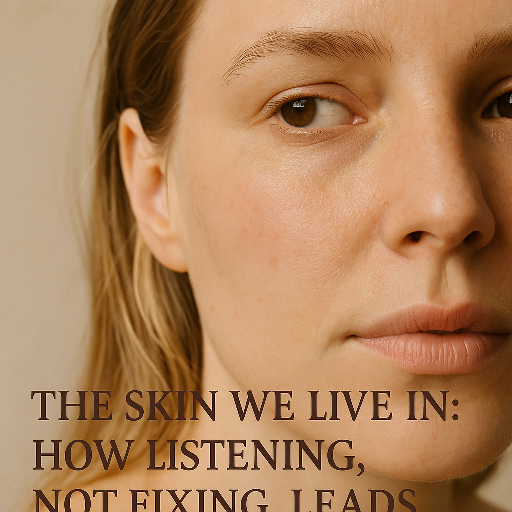 The Skin We Live In: How Listening, Not Fixing, Leads to Radiance
